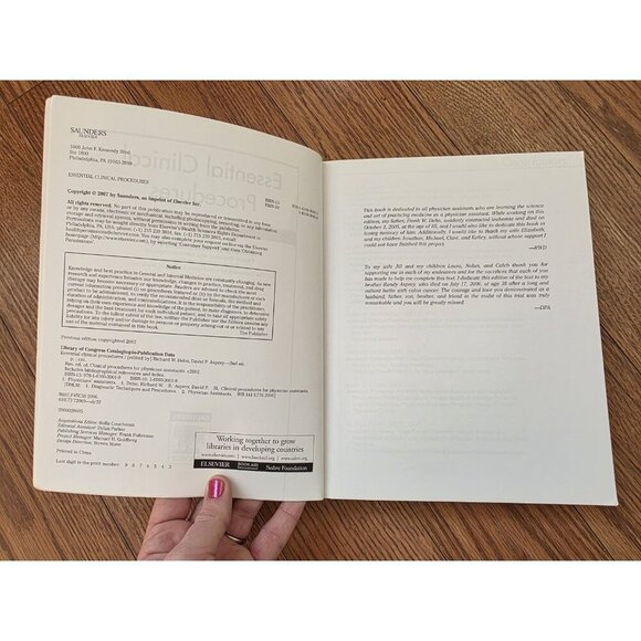 Essential Clinical Procedures Book by Dehn &‎ Asprey 2nd ed. Physician Assistant - Picture 5 of 9